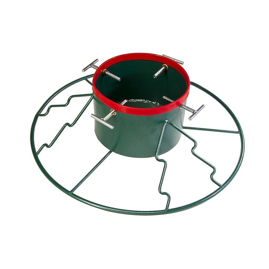 Soporte de Metal Resistente para Árbol de Navidad de 10 Pulgadas y 3.35 Metros