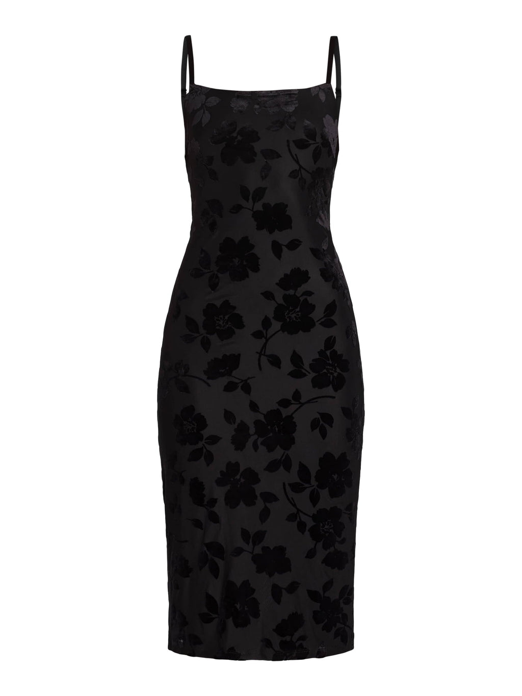 Vestido de mujer Madden NYC de terciopelo quemado