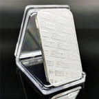 Barra de Plata Fina Conmemorativa 1 Onza Troy .999 Réplica NTM Dayton NV