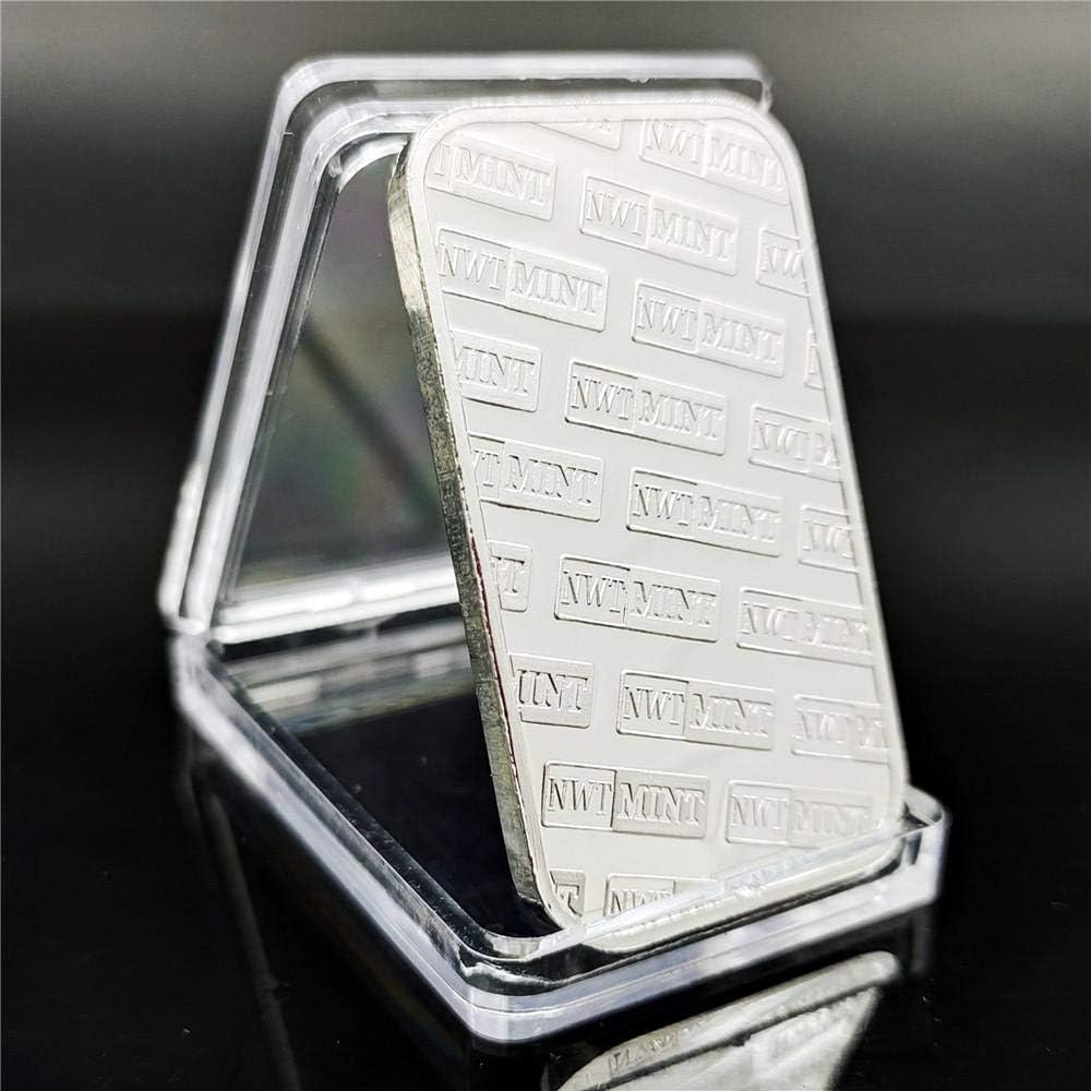 Barra de Plata Fina Conmemorativa 1 Onza Troy .999 Réplica NTM Dayton NV