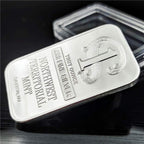 Barra de Plata Fina Conmemorativa 1 Onza Troy .999 Réplica NTM Dayton NV