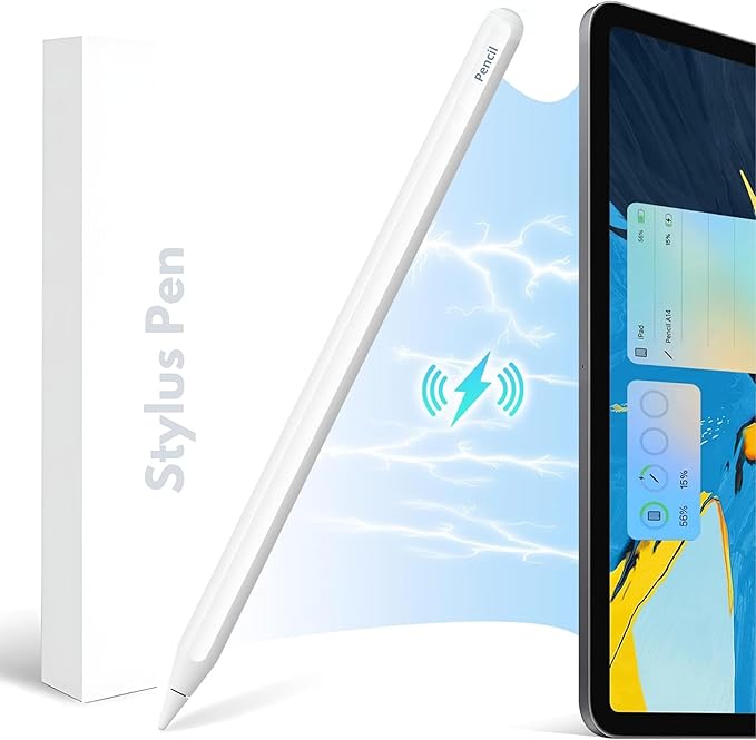Lápiz Stylus con Carga Inalámbrica Magnética para iPad