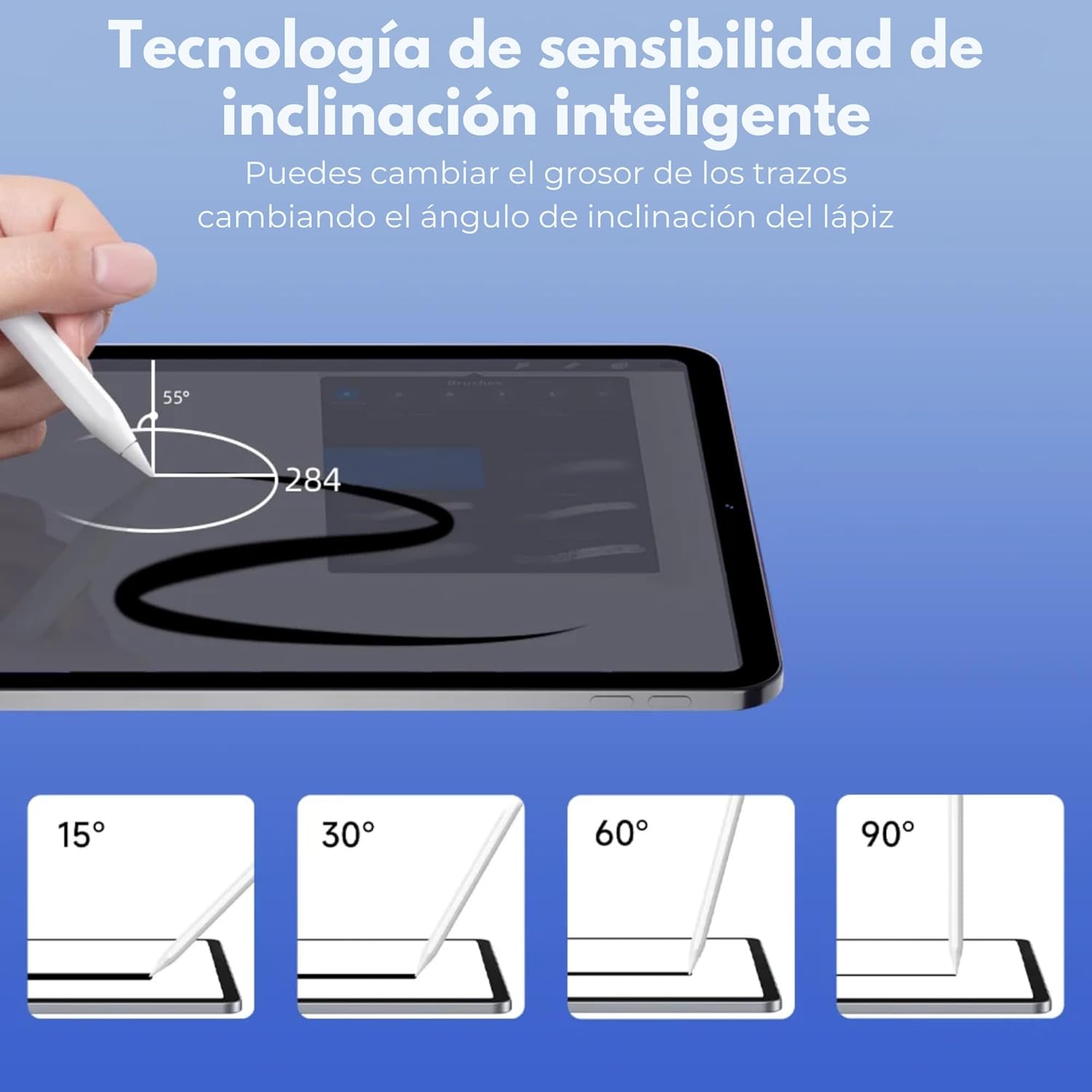 Lápiz Stylus con Carga Inalámbrica Magnética para iPad
