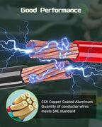 Cables de arranque de coche 10 calibres 3,6 metros SCITOO