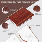 Cuaderno de tapa dura para mujeres y hombres