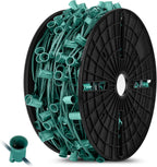 Luces de Cadena LED C9 Comerciales Brightever de 152 Metros para Exteriores