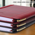 Cuaderno de tapa dura para mujeres y hombres