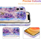 Funda iPhone 12 Colorida con Pintura al Óleo Retro