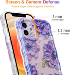 Funda iPhone 12 Colorida con Pintura al Óleo Retro