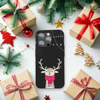 Cubo de iPhone 13 Pro Max Negro Navidad