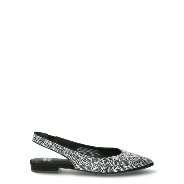 Zapatos de Mujer Madden NYC con Punta de Almendra y Corchetes de Espaldas con Cristales Falsos