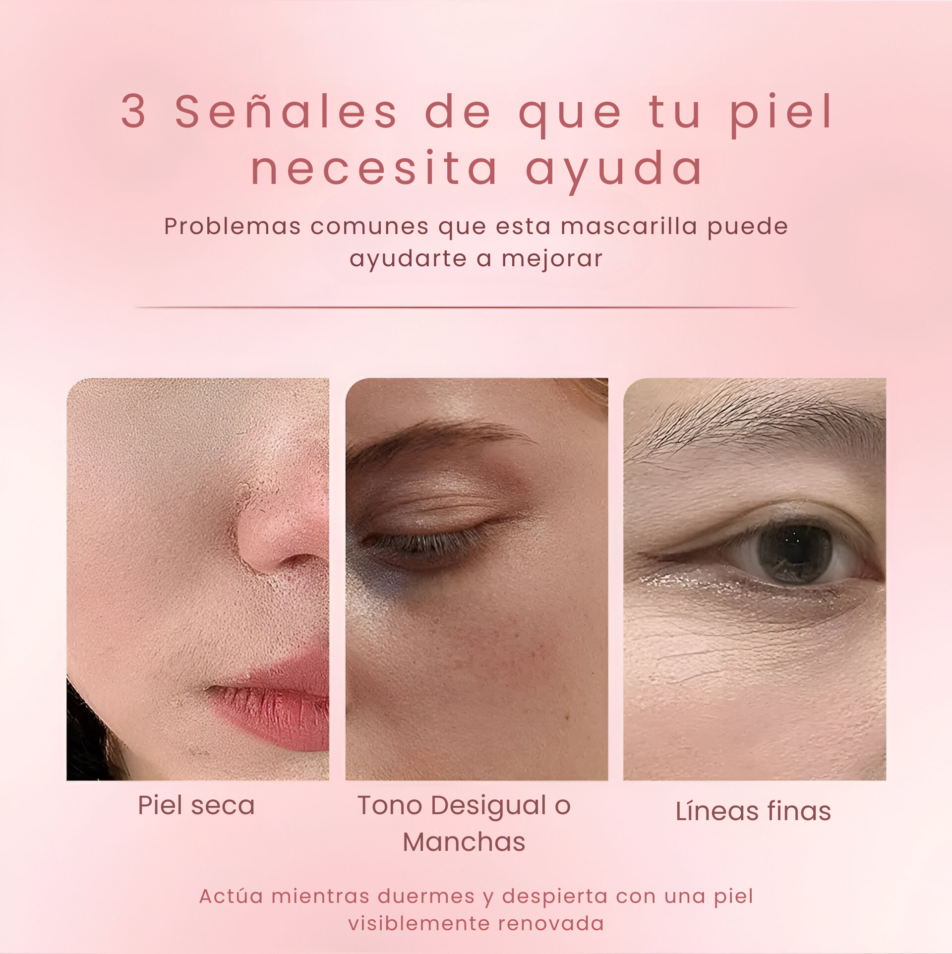 Máscara de colágeno