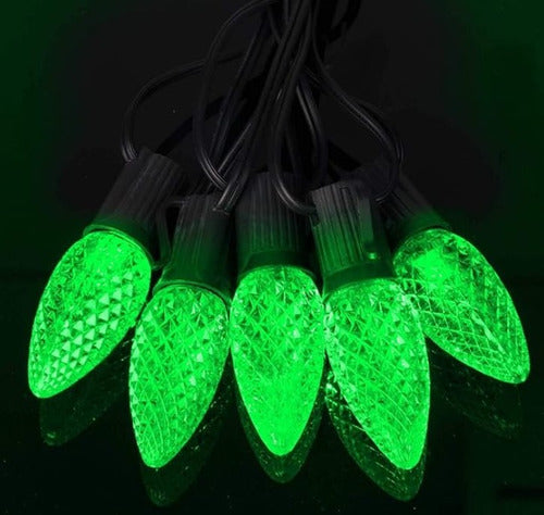 Paquete De 50 Bombillas Repuesto Para Navidad Luces Led C9