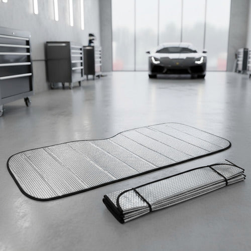 Parasol Para Auto Bloqueo De Rayos Uv Automax