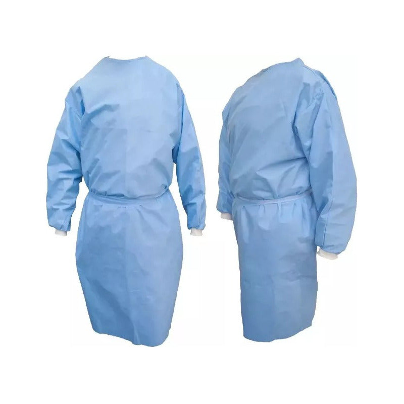 Batas Quirurgicas Azules 200pzs