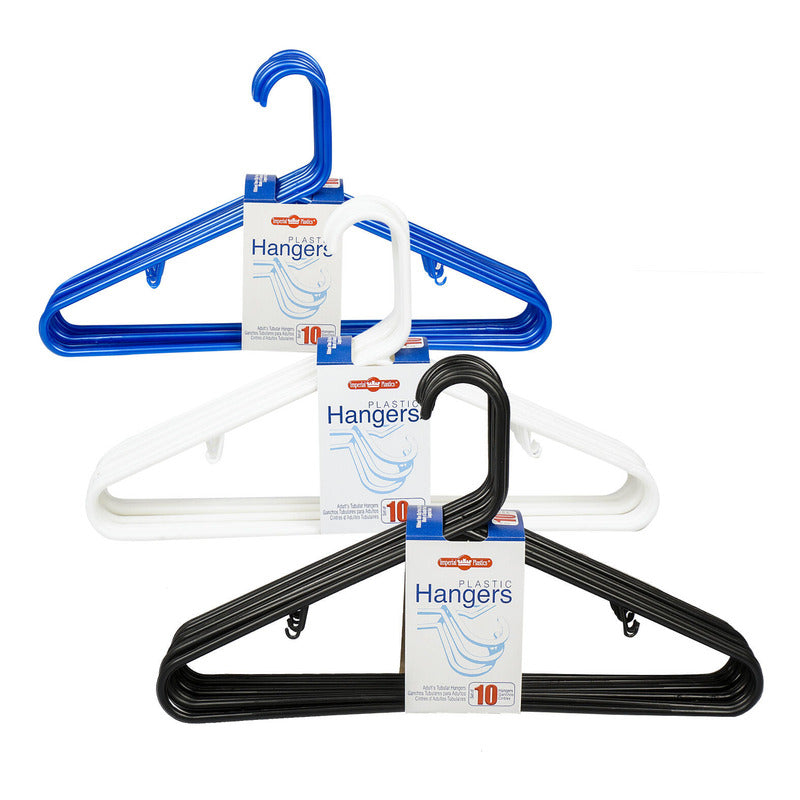 Set De Ganchos De Plástico - Pack De 10 Piezas