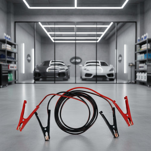 Cables Para Pasar Corriente Booster Para Auto 12 Ft 300 Amp