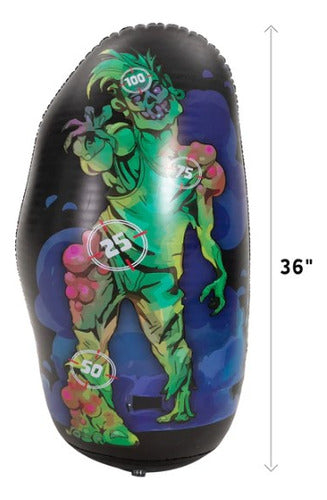 Juguete Inflable Para Practica De Tiro Con Zombies