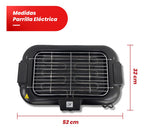 Parrilla Eléctrica Alta Durabilidad Temperatura Ajustable