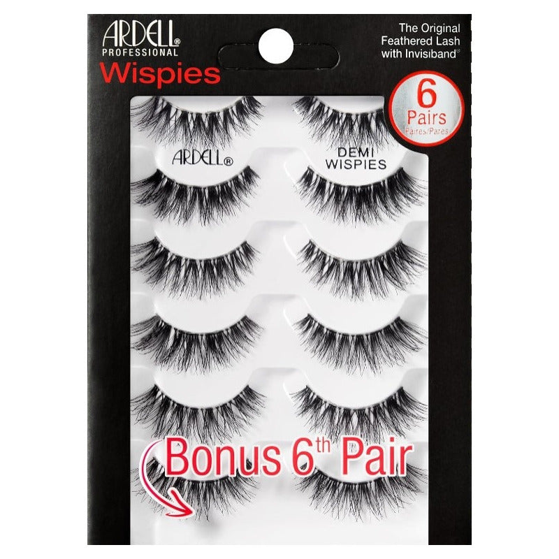 Pestañas Postizas 6 Pares Ardell Demi Wispies