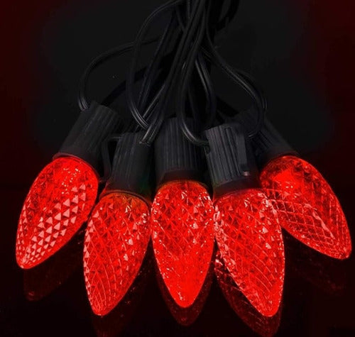 Paquete De 50 Bombillas Repuesto Para Navidad Luces Led C9