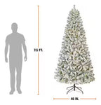 Árbol Navidad Festive Iluminado 7.5ft 1,009 Ramas 500 Luces