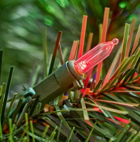 Árbol De Navidad Wesley Iluminado 9ft 2,123 Ramas 650 Luces