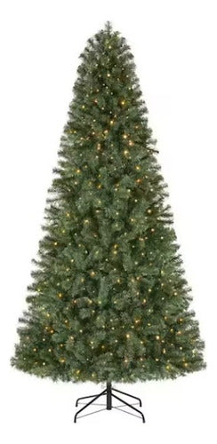 Árbol De Navidad Festive Iluminado 2.28 M 500 Led 1100 Ramas