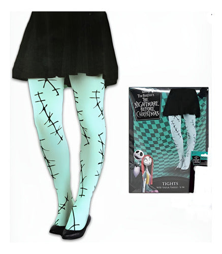 Medias Para Cosplay De Sally Dama Halloween