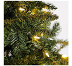 Árbol De Navidad Festive Iluminado  1,98m 250 Luces 800 Rama