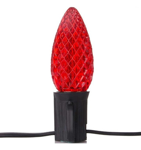 Paquete De 50 Bombillas Repuesto Para Navidad Luces Led C9