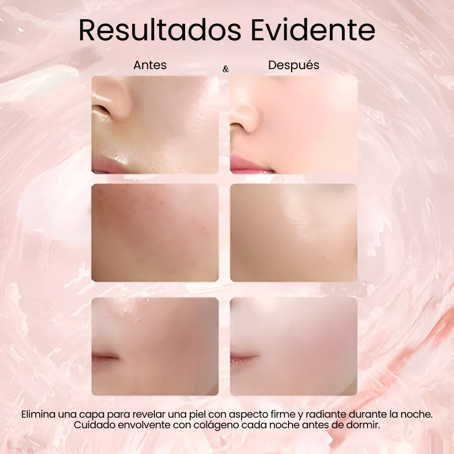 Máscara de colágeno