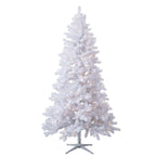 Árbol Artificial Blanco Duncan Fir 213 cm Preiluminado LED Cambiantes