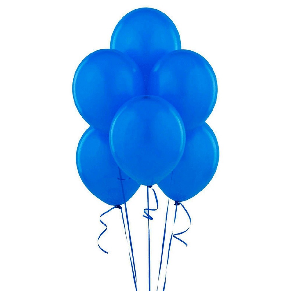 Globos de Látex Lisos R12, Paquete de 25 Unidades para Fiestas y Decoración