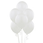 Globos de Látex Lisos R12, Paquete de 25 Unidades para Fiestas y Decoración