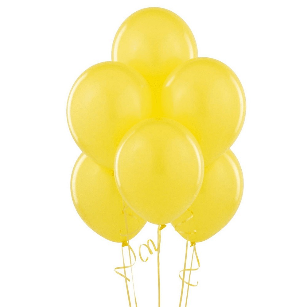 Globos de Látex Lisos R12, Paquete de 25 Unidades para Fiestas y Decoración