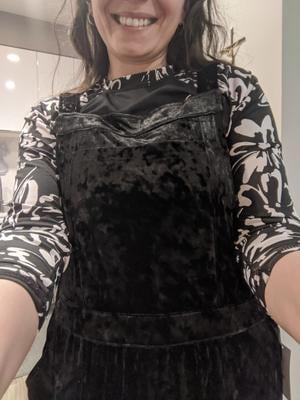 Pantalones de terciopelo de Jessica Simpson