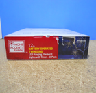 Luces LED Colgantes Centelleantes con Batería de 30 cm con Temporizador (Paquete de 3)