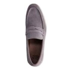 Zapatos de Hombre de Cuero Suede Gris Talla 11