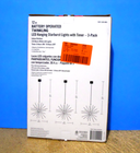 Luces LED Colgantes Centelleantes con Batería de 30 cm con Temporizador (Paquete de 3)