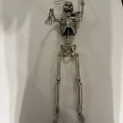 Esqueleto Posable Hyde & EEK! Halloween 22 pulgadas, detalle espeluznante