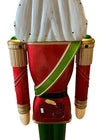 Decoración de jardín Nutcracker LED 6 pies rojo y verde