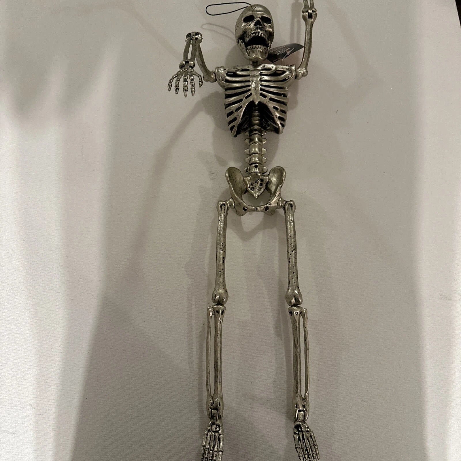 Esqueleto Posable Hyde & EEK! Halloween 22 pulgadas, detalle espeluznante